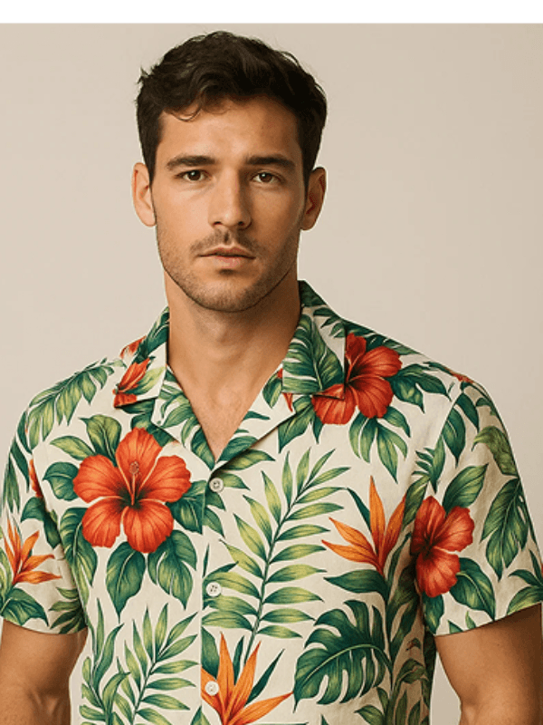 Tropical camp shirt